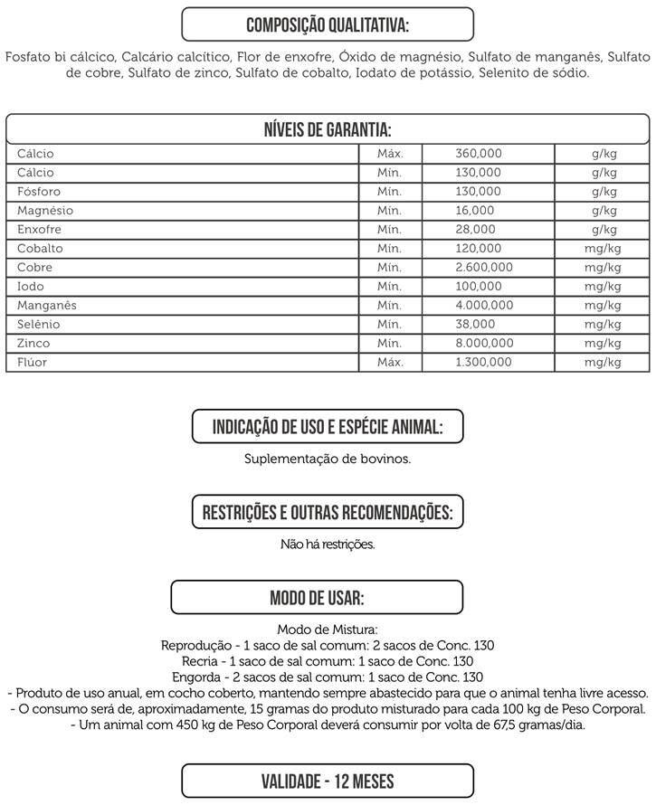 nutrifos 130 Concentrado